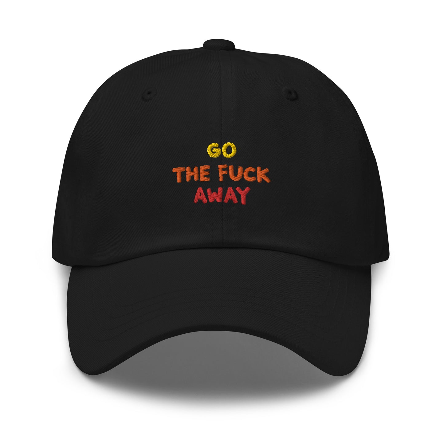 Go Away | Embroidered Hat
