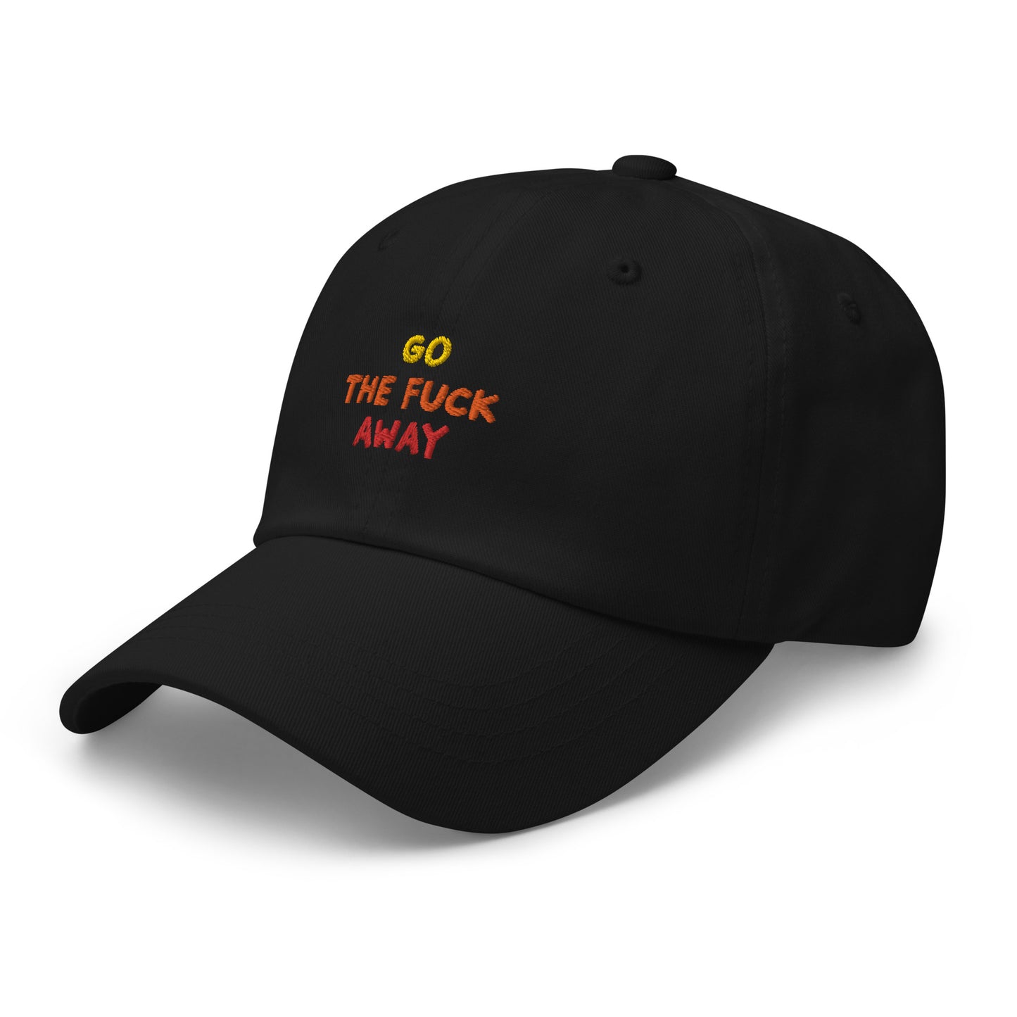 Go Away | Embroidered Hat