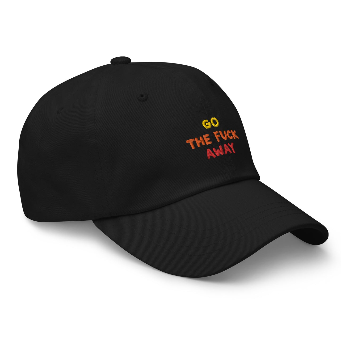 Go Away | Embroidered Hat