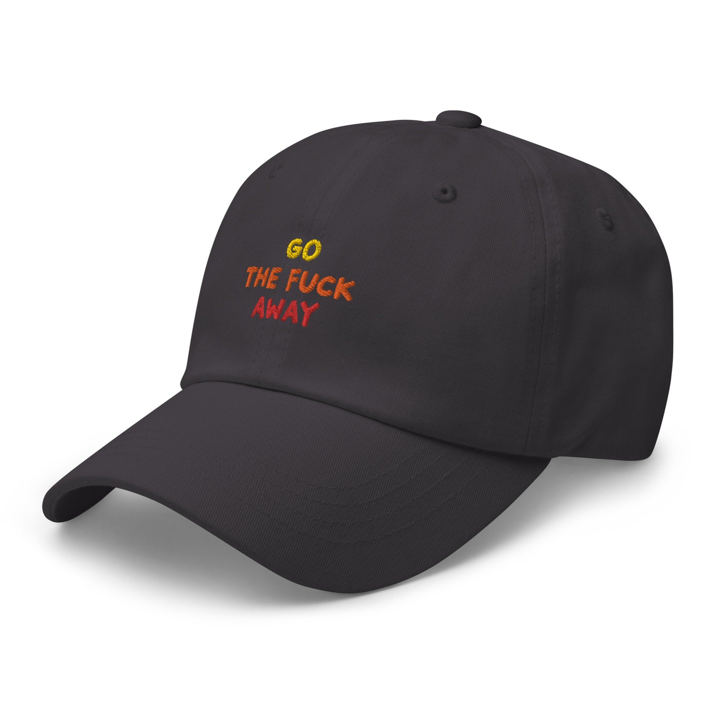 Go Away | Embroidered Hat