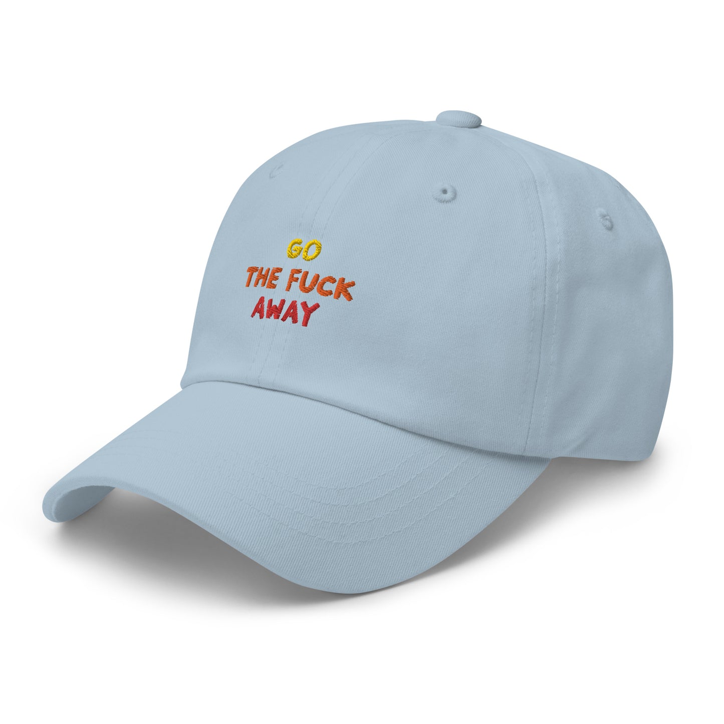 Go Away | Embroidered Hat