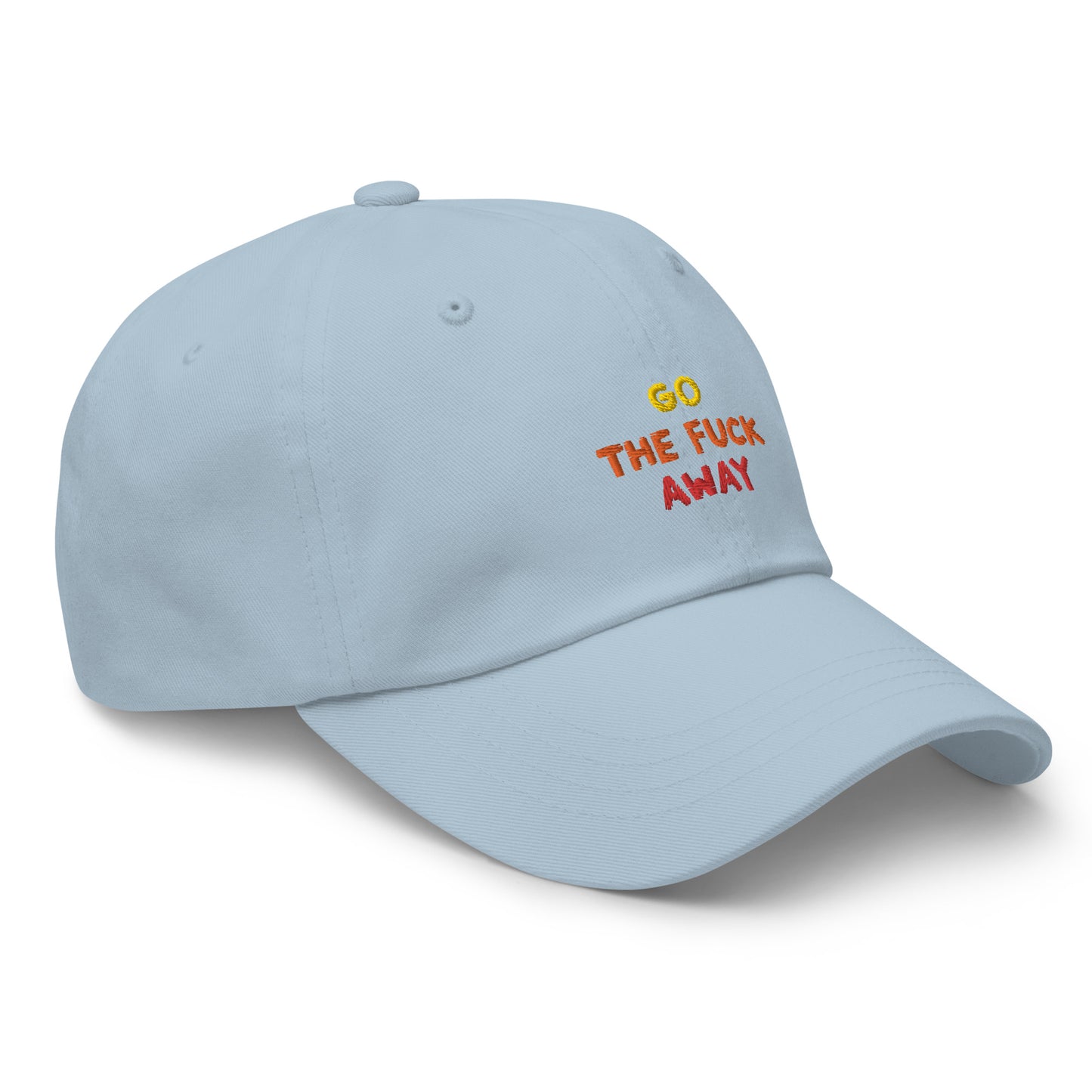 Go Away | Embroidered Hat