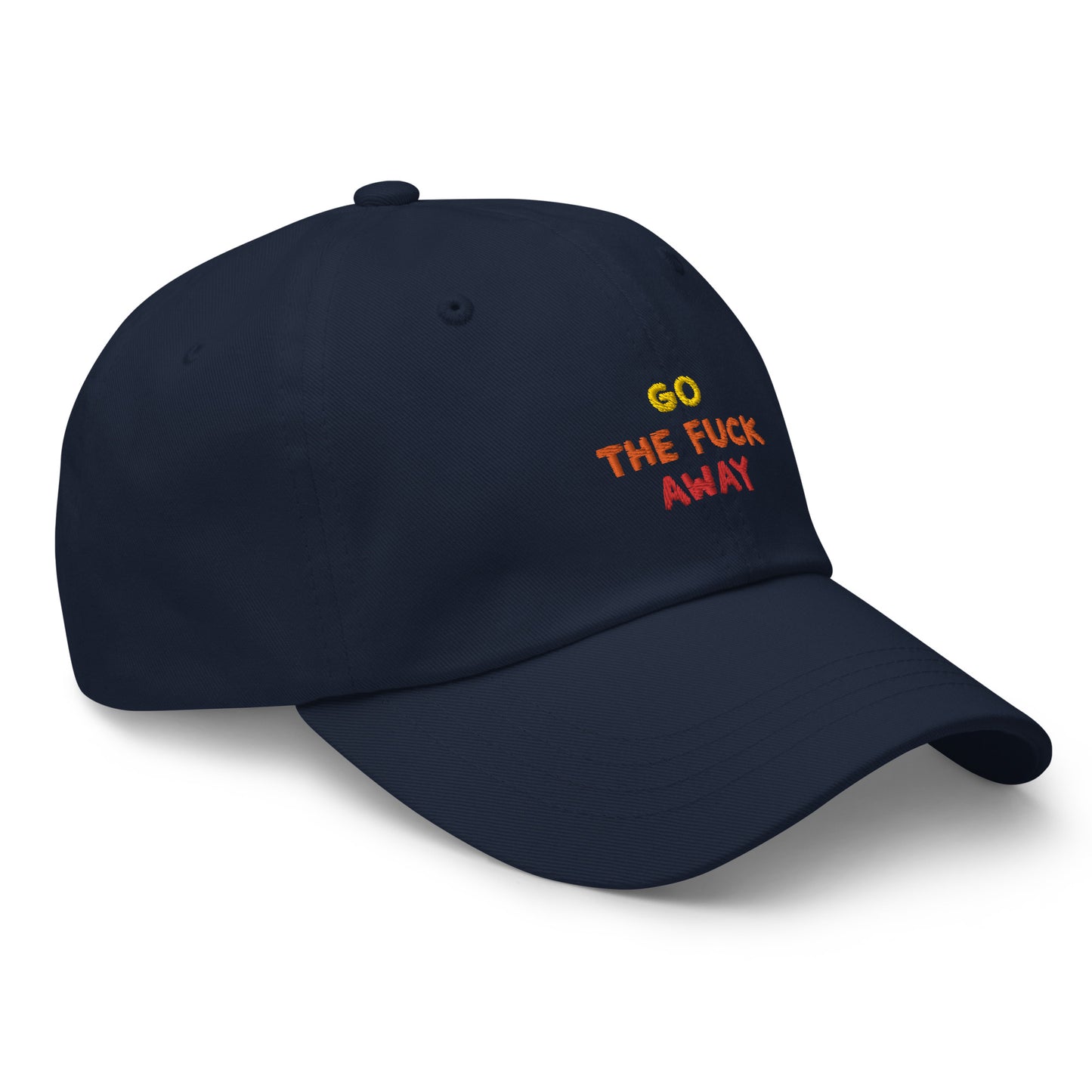 Go Away | Embroidered Hat
