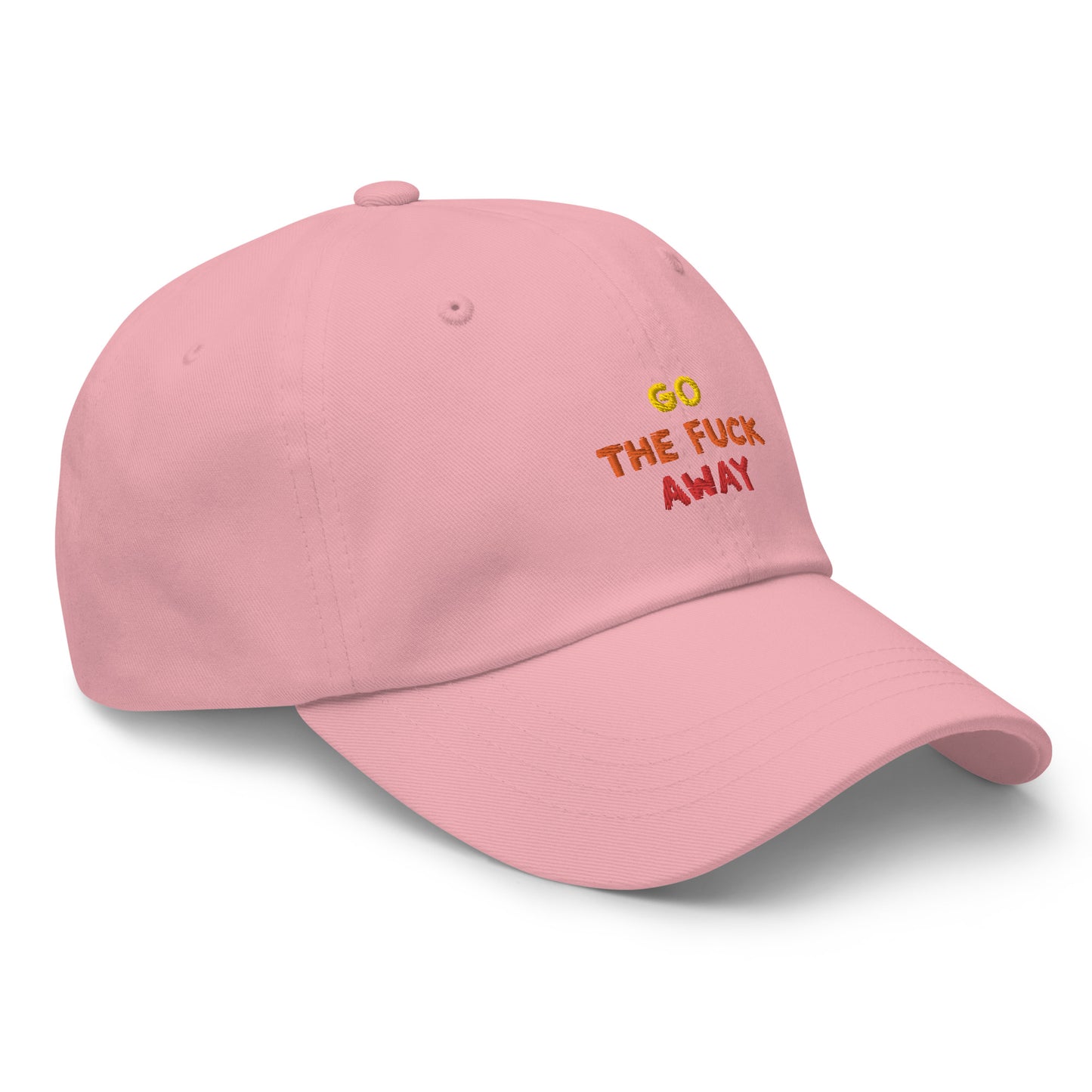 Go Away | Embroidered Hat