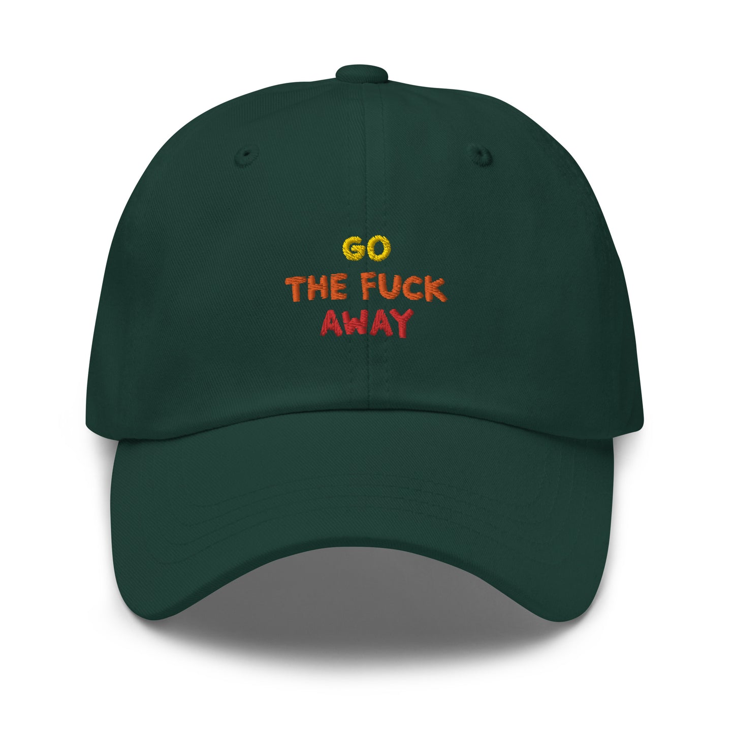 Go Away | Embroidered Hat