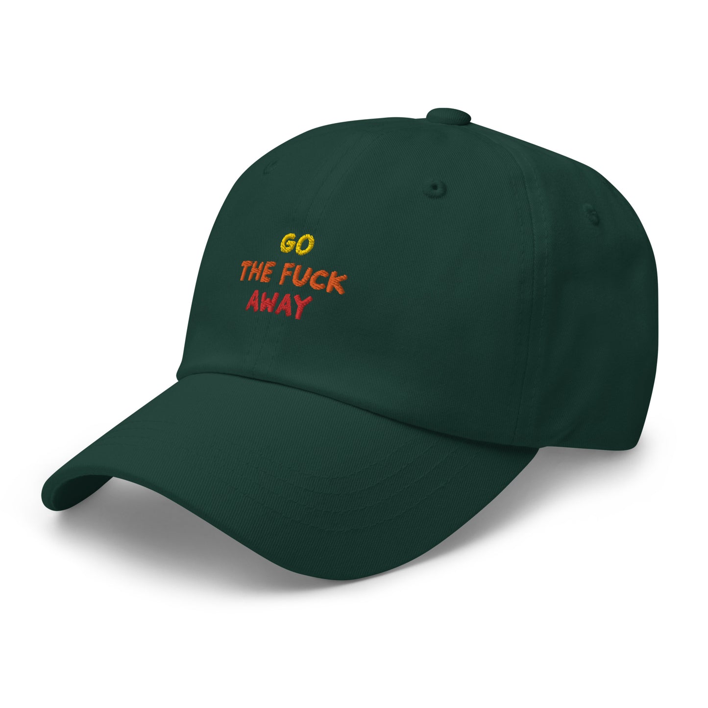 Go Away | Embroidered Hat