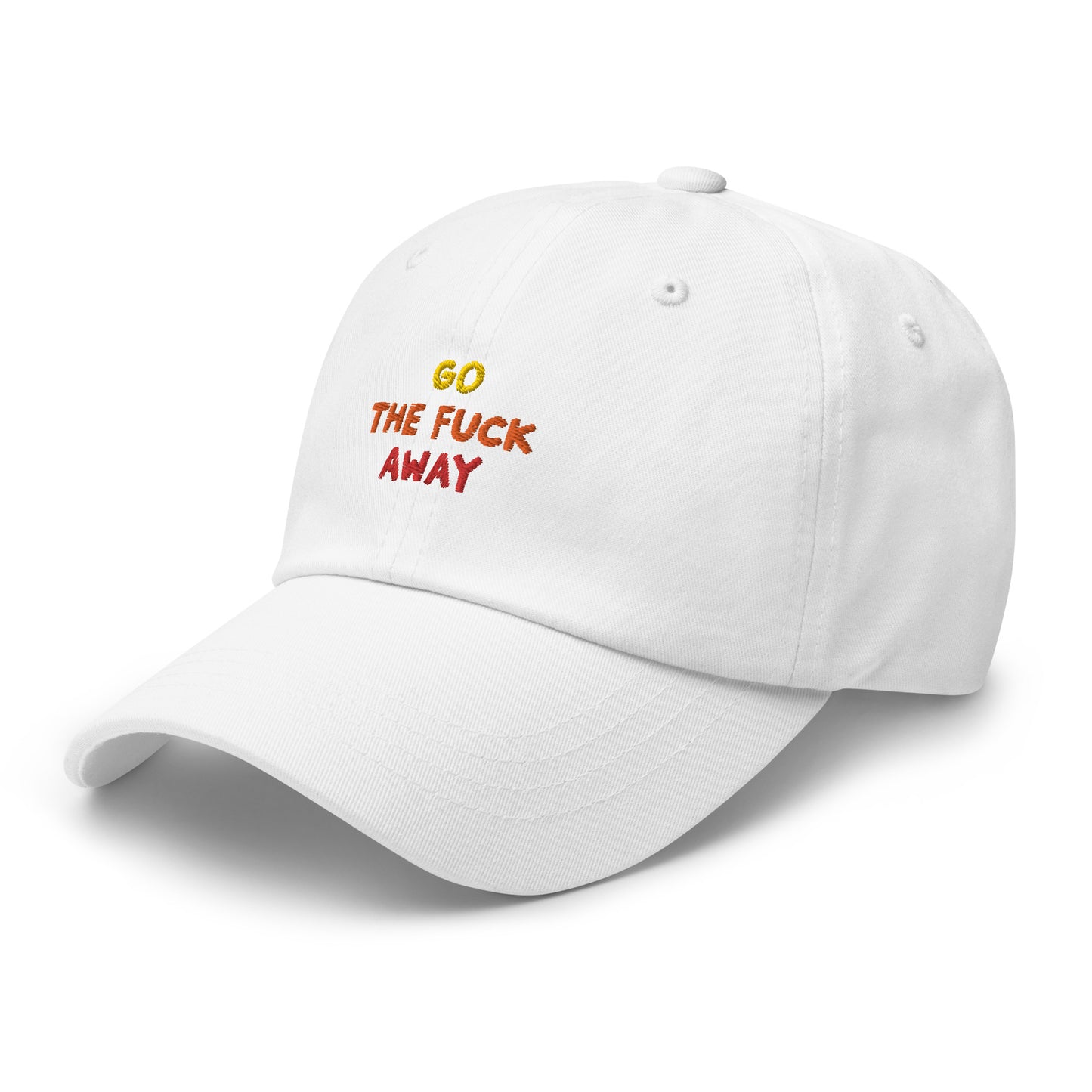 Go Away | Embroidered Hat