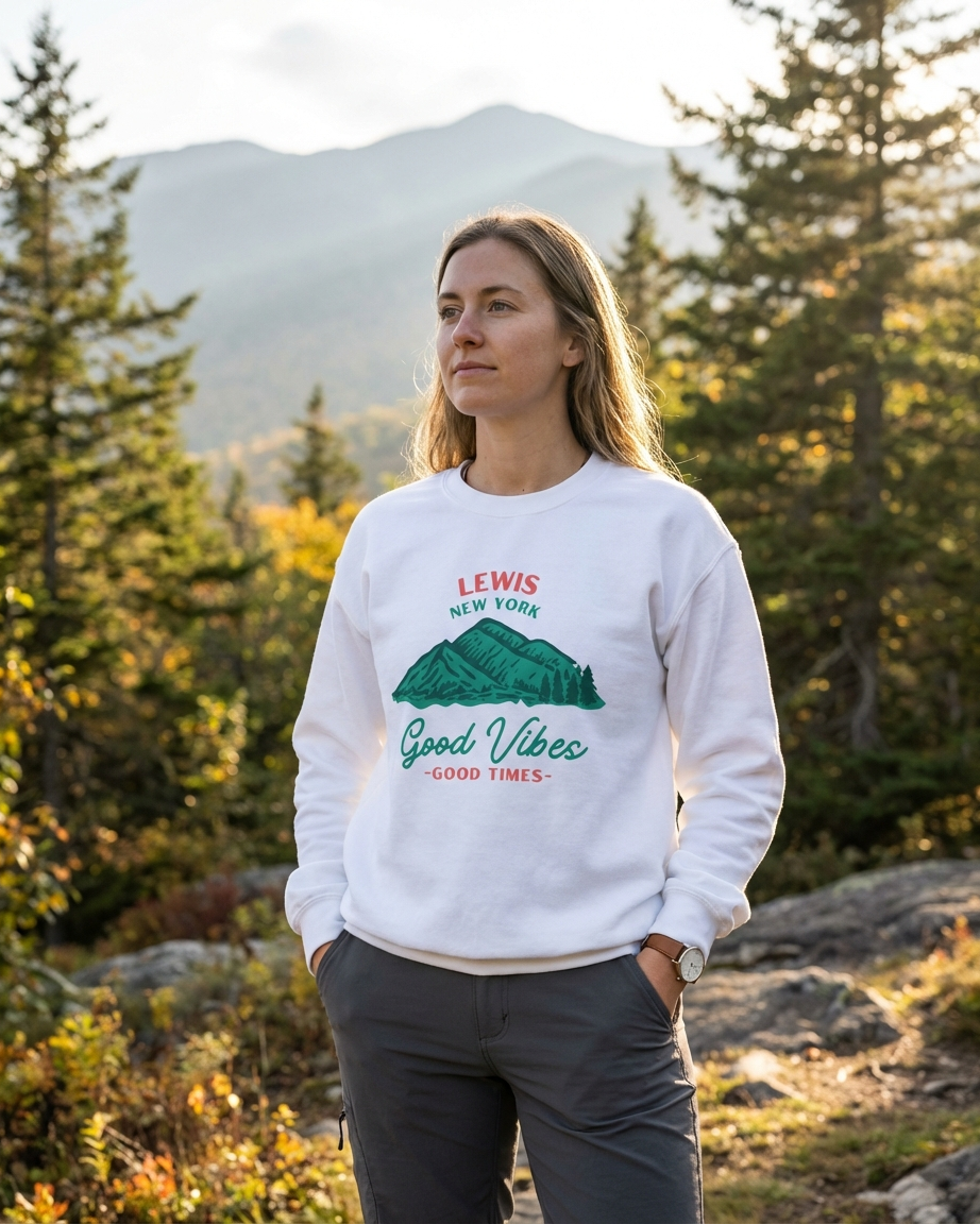 Lewis-03 Good Vibes Unisex Sweatshirt