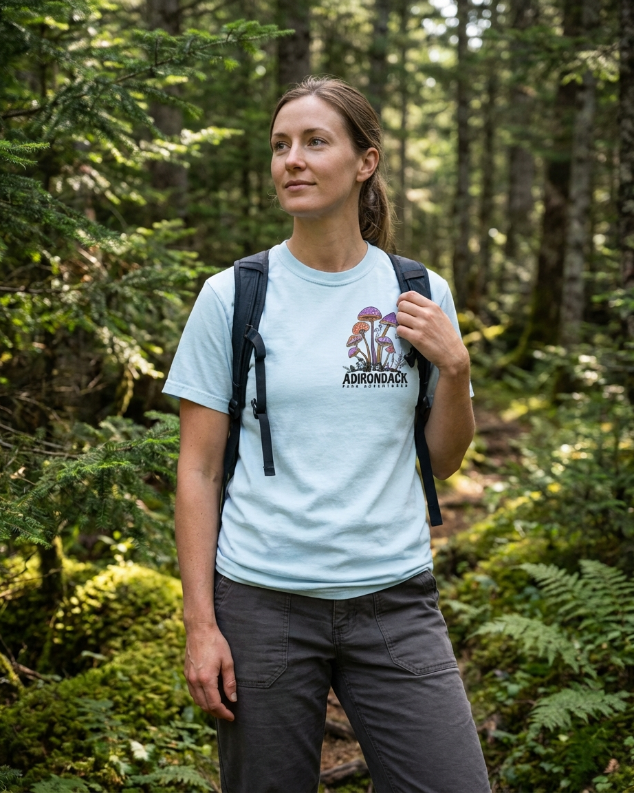 Adirondack Forager Unisex garment-dyed heavyweight t-shirt