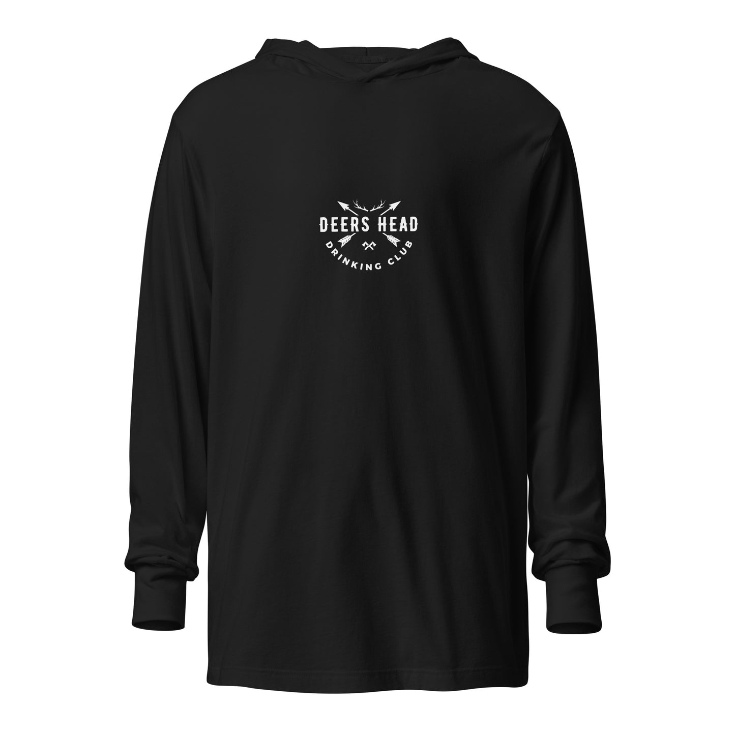 Elizabethtown-14 Deer's Head Drinking Club Hooded long-sleeve T-Shirt