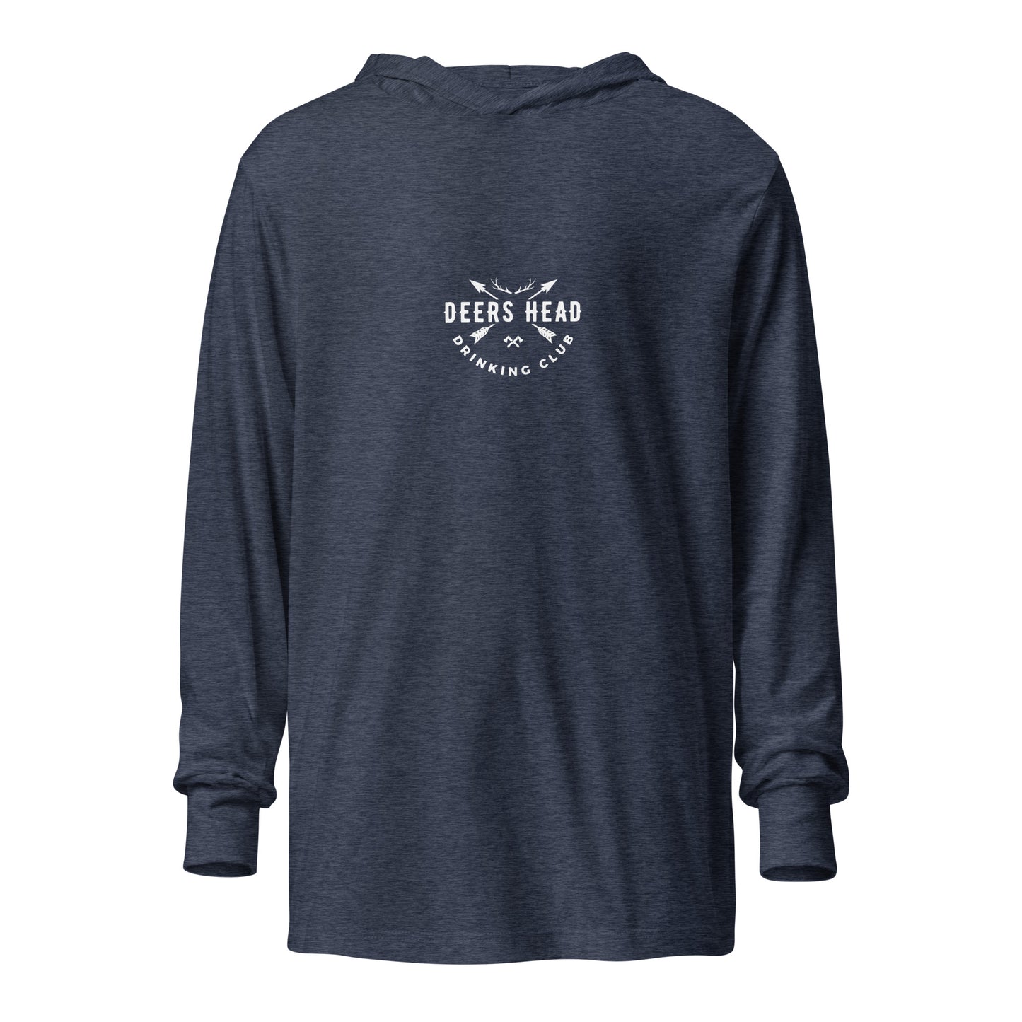 Elizabethtown-14 Deer's Head Drinking Club Hooded long-sleeve T-Shirt