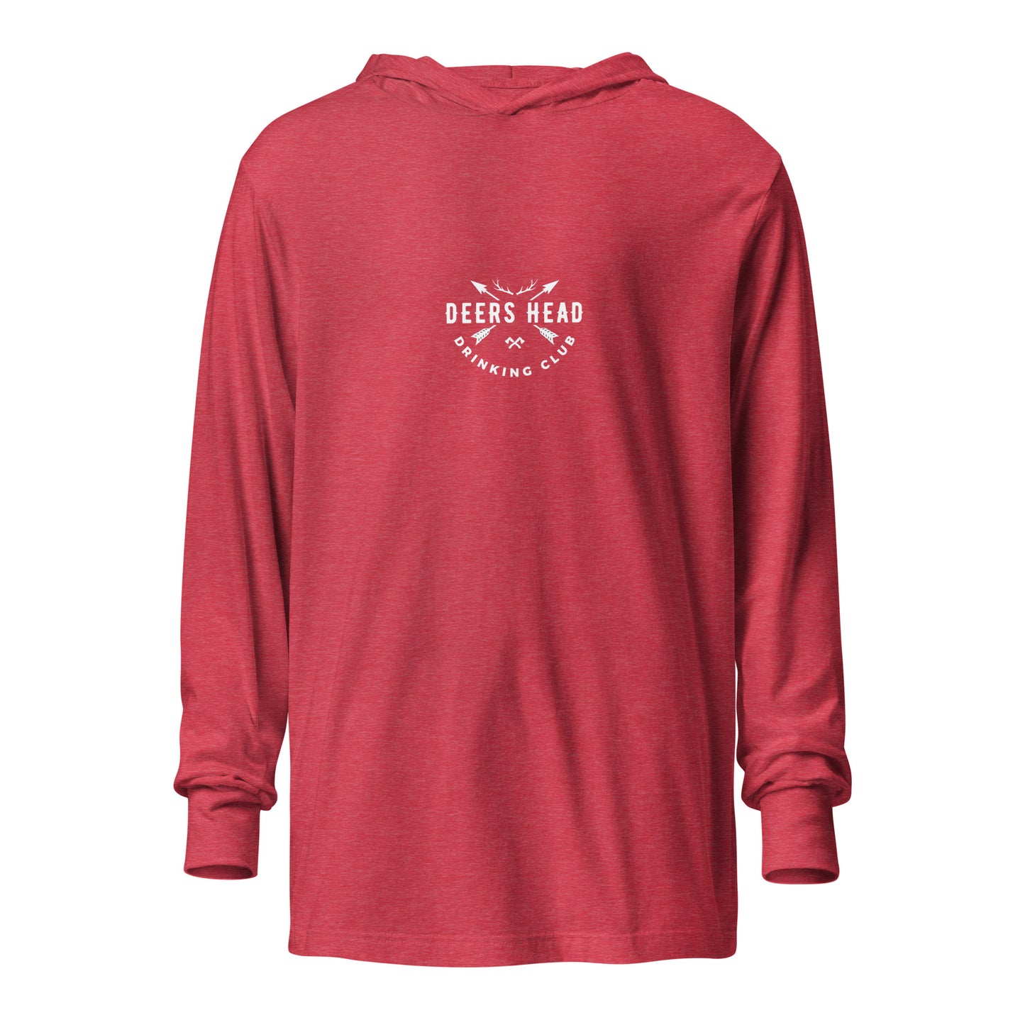 Elizabethtown-14 Deer's Head Drinking Club Hooded long-sleeve T-Shirt
