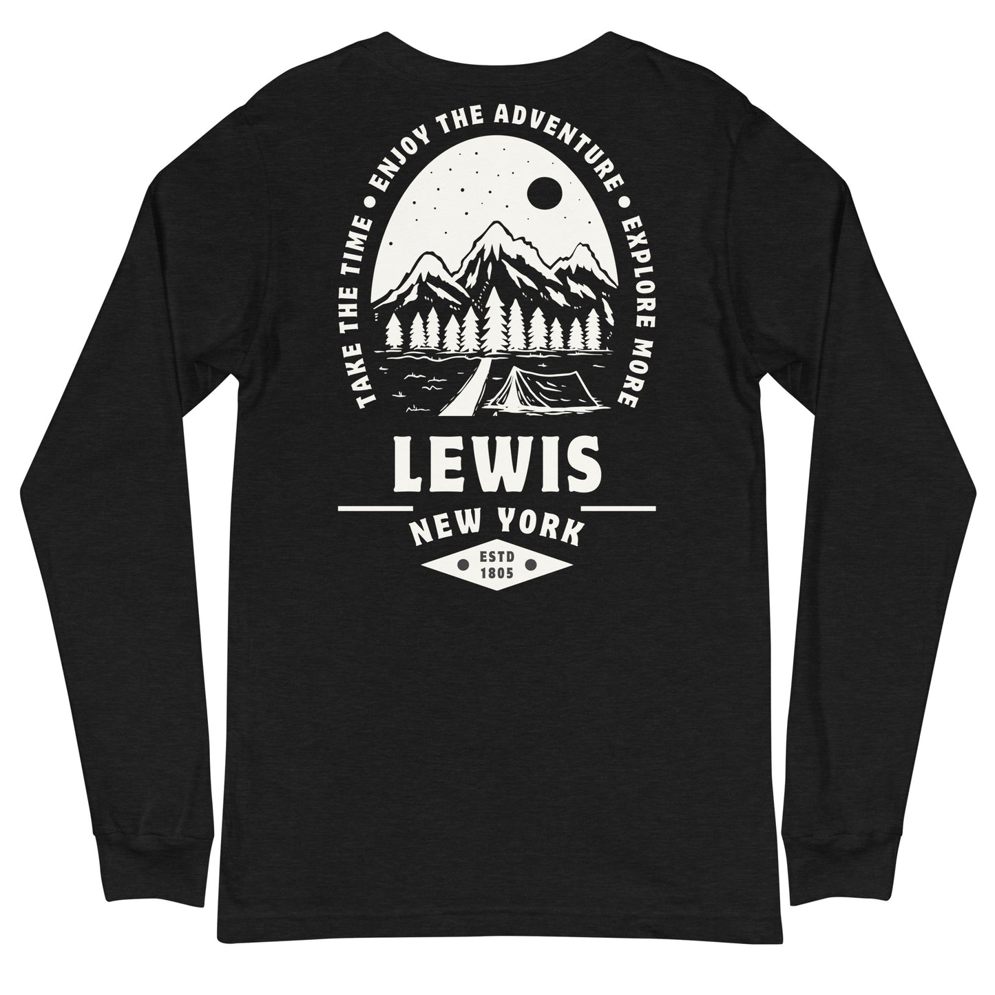 Lewis-01 Adventure Unisex Long Sleeve T-Shirt