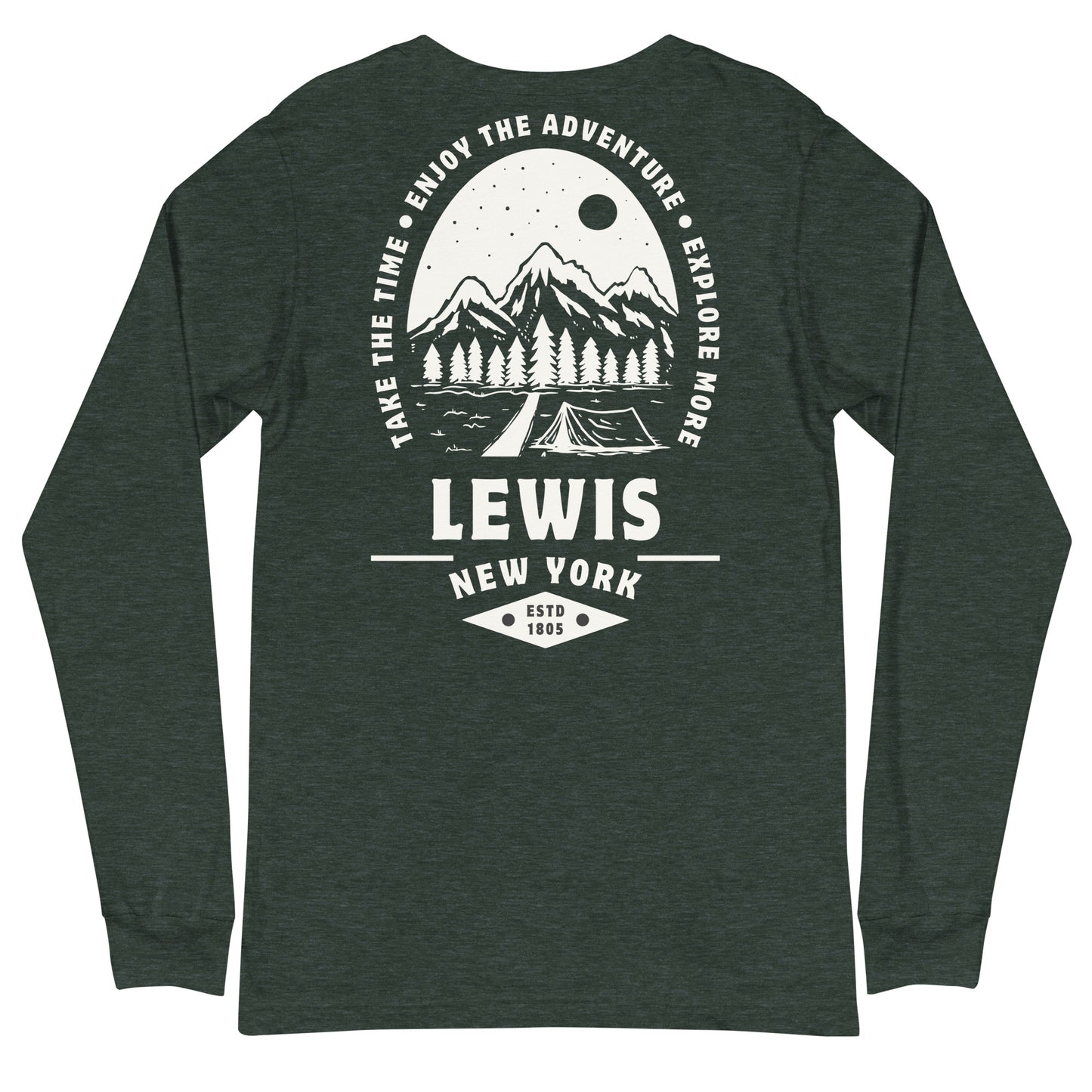 Lewis-01 Adventure Unisex Long Sleeve T-Shirt