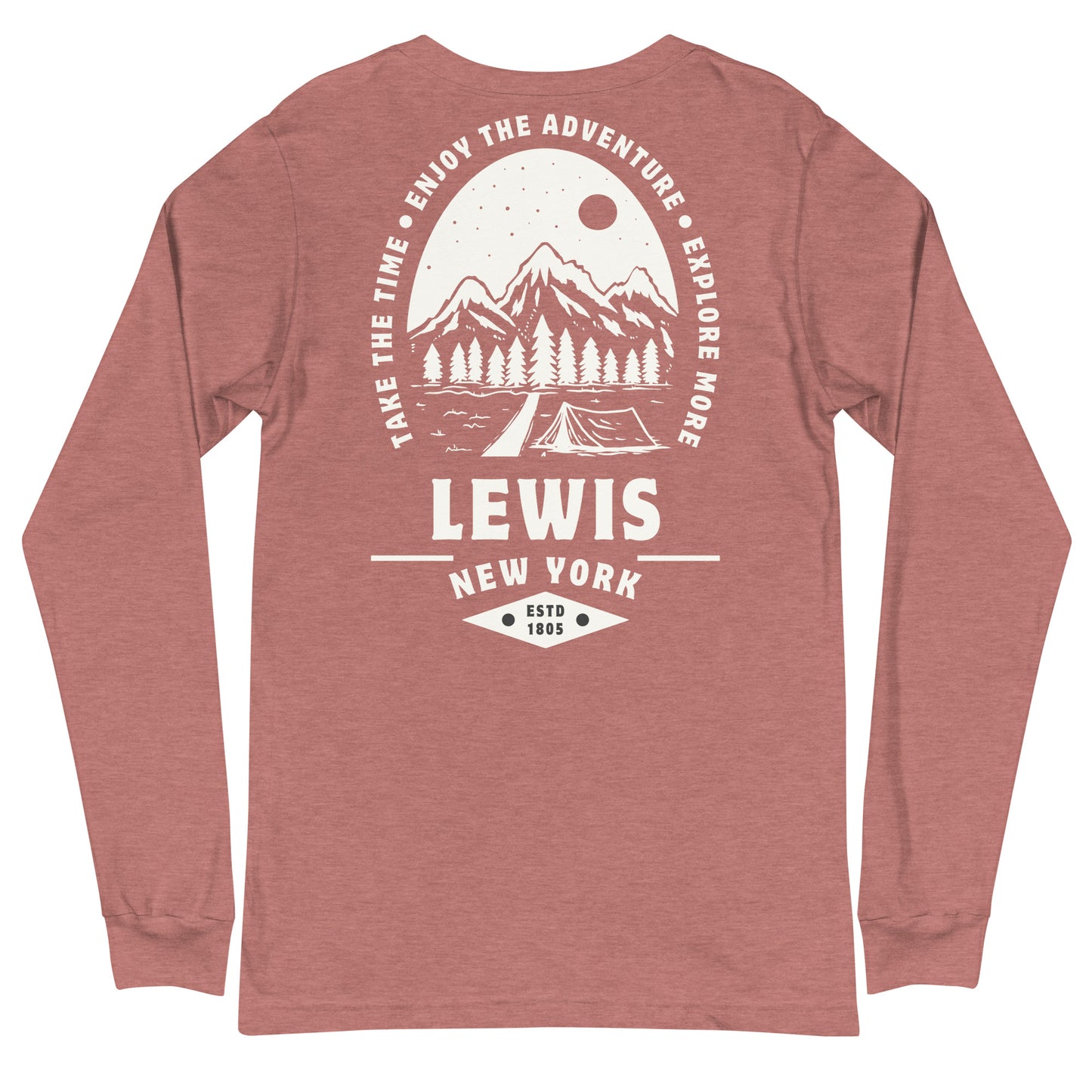 Lewis-01 Adventure Unisex Long Sleeve T-Shirt