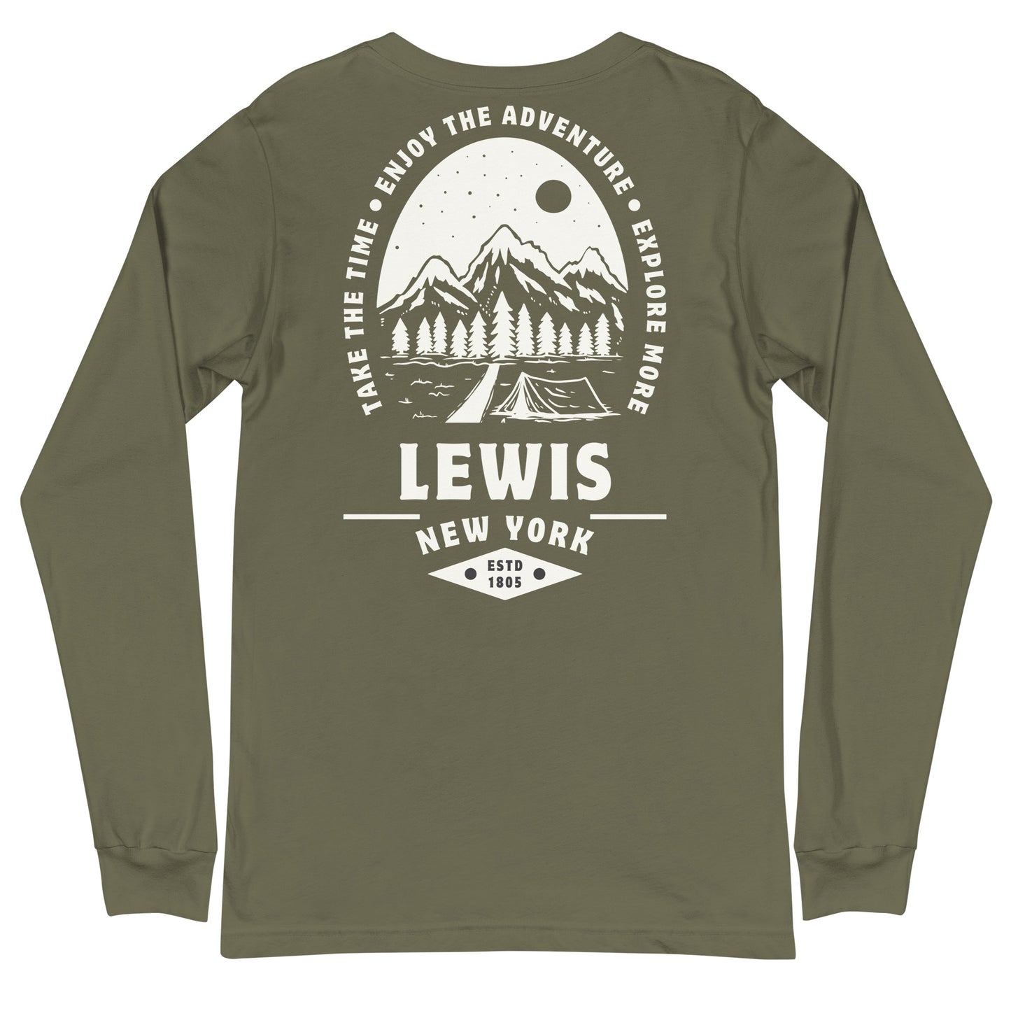 Lewis-01 Adventure Unisex Long Sleeve T-Shirt