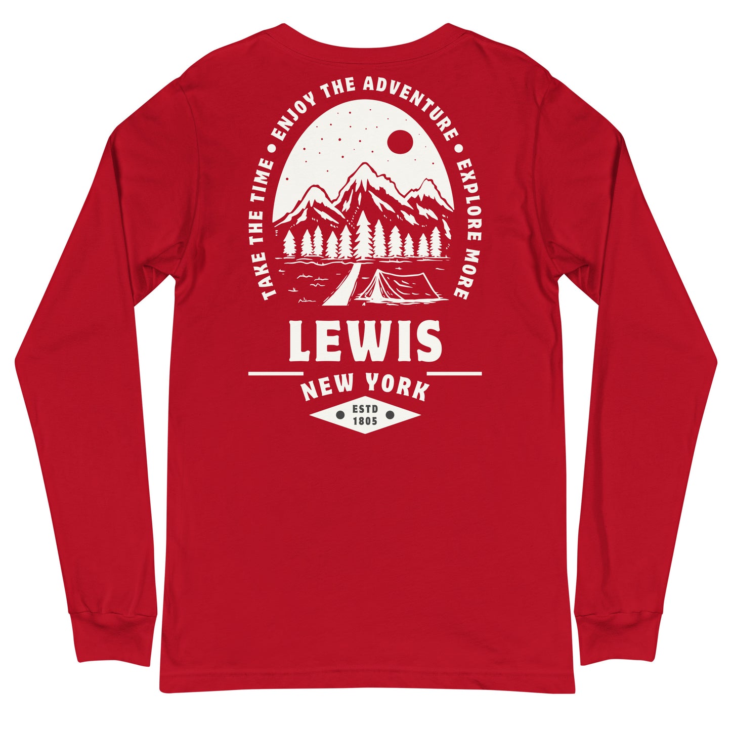 Lewis-01 Adventure Unisex Long Sleeve T-Shirt