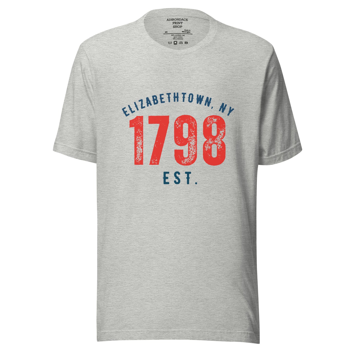 Elizabeththown-10 1798 Unisex t-shirt
