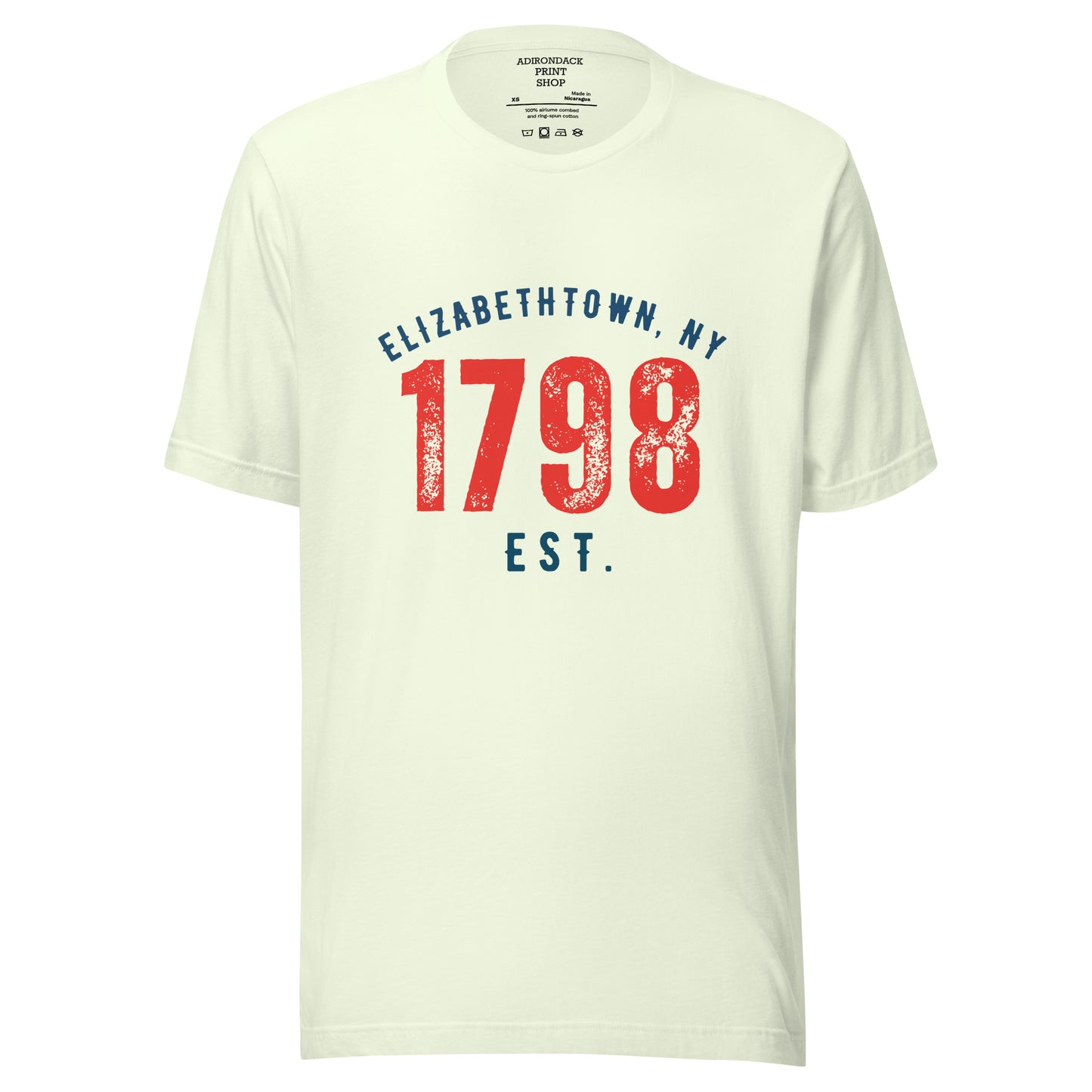 Elizabeththown-10 1798 Unisex t-shirt