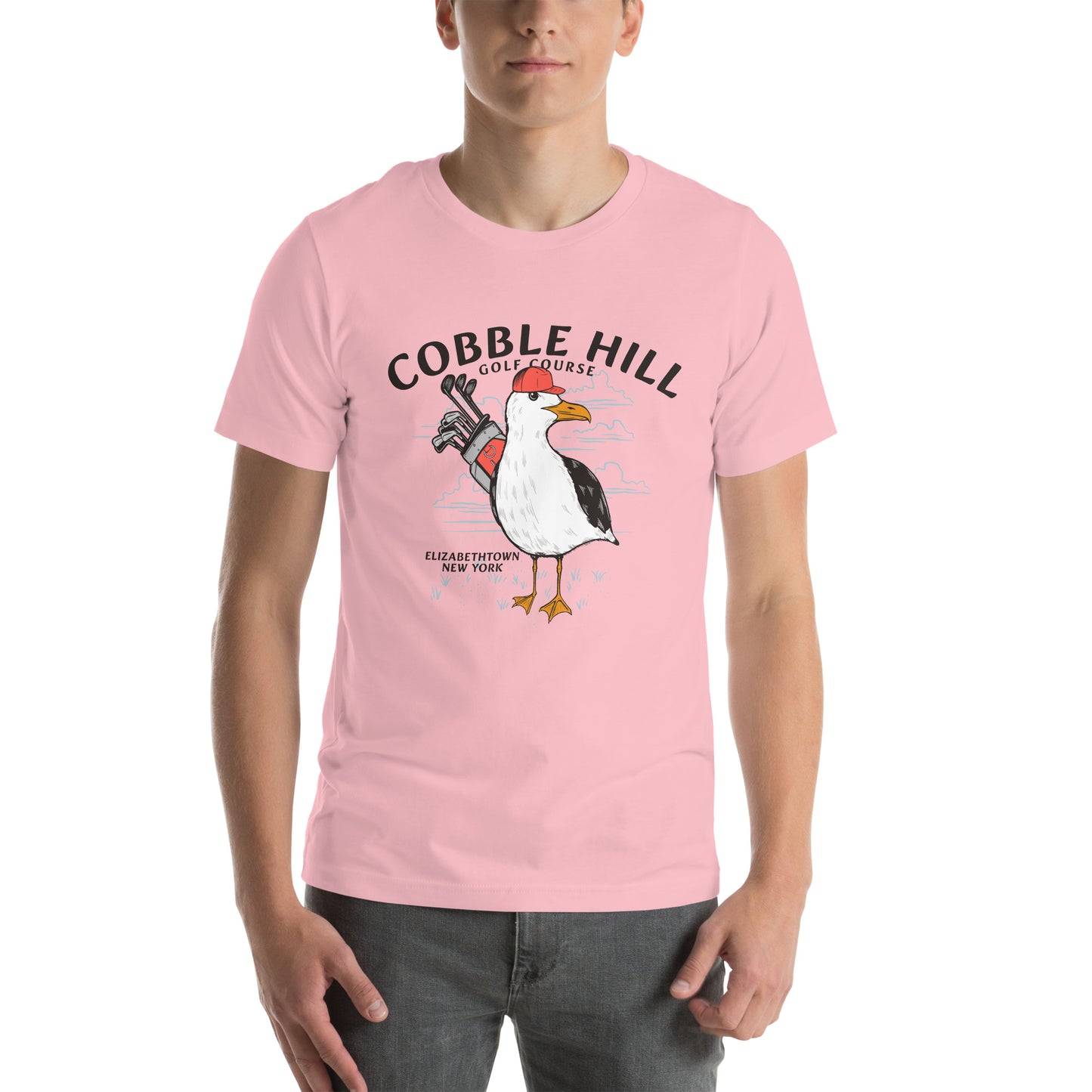 Elizabeththown-08 Cobble Hill Tee Time Unisex t-shirt