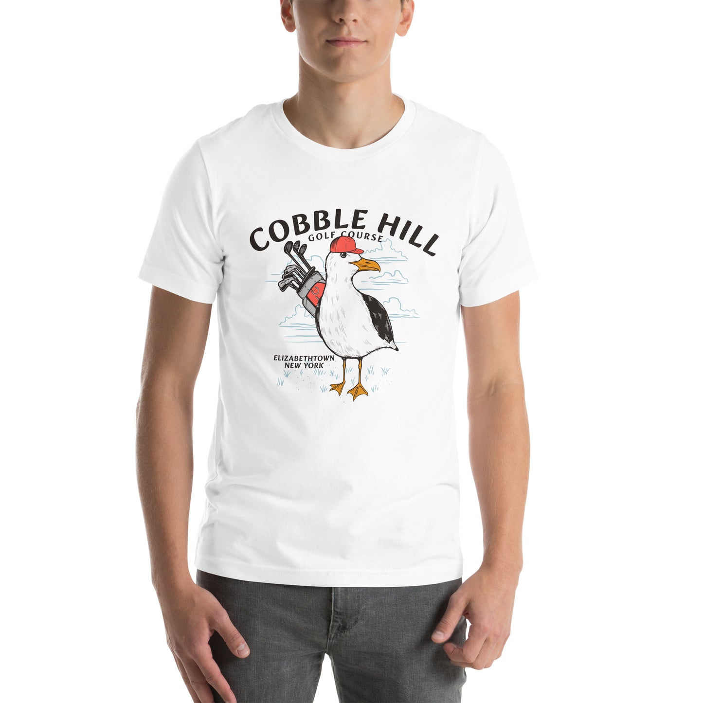 Elizabeththown-08 Cobble Hill Tee Time Unisex t-shirt
