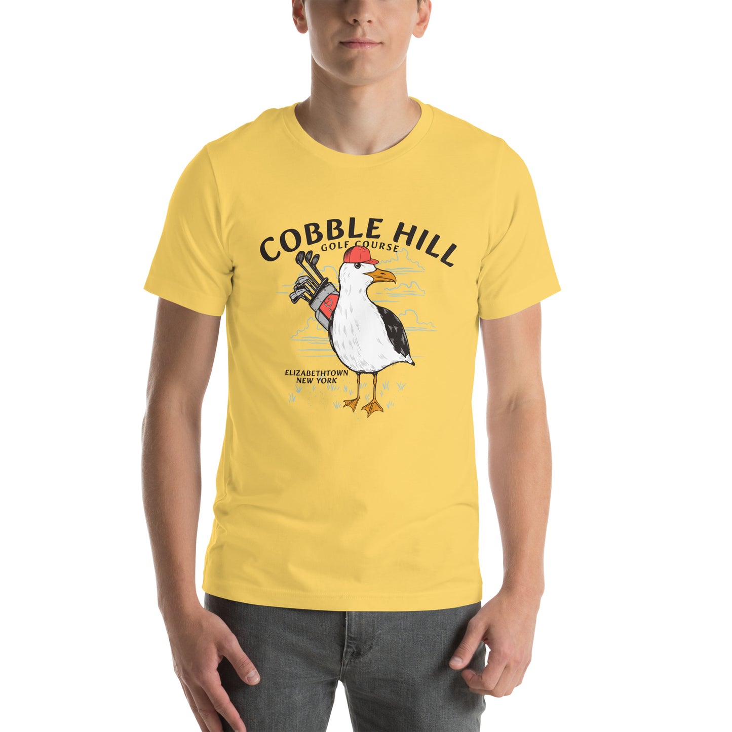 Elizabeththown-08 Cobble Hill Tee Time Unisex t-shirt