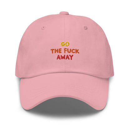 Go Away | Embroidered Hat