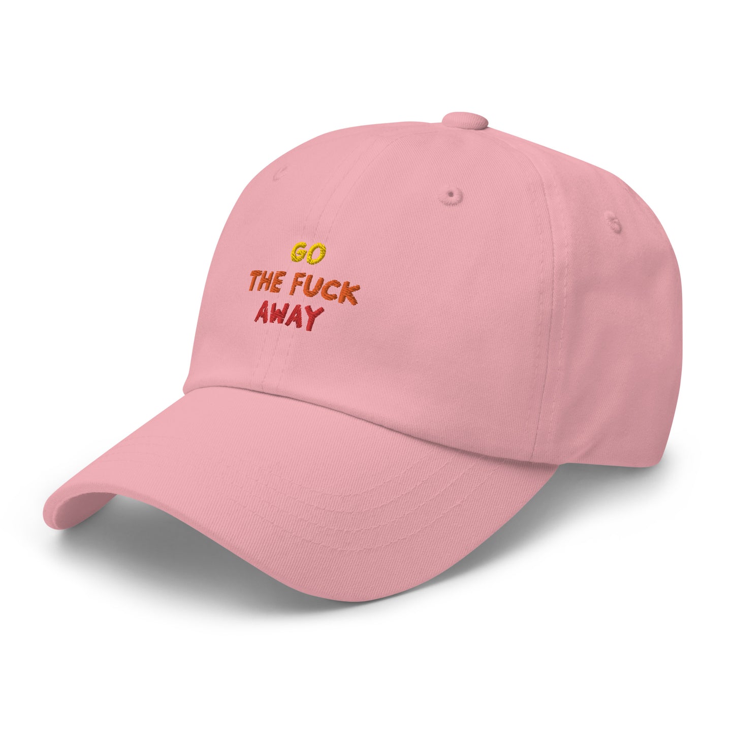 Go Away | Embroidered Hat