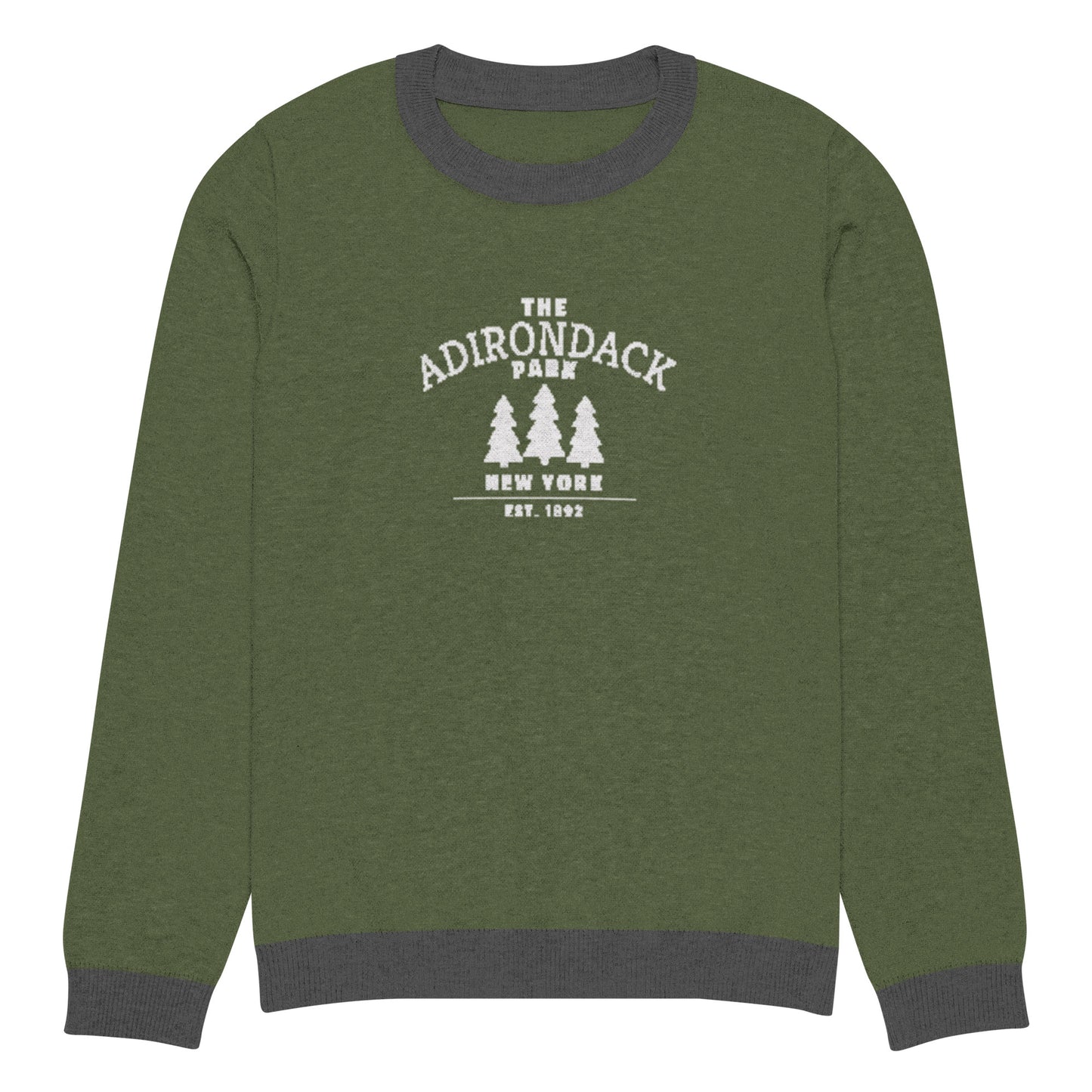 Adirondack Park Knitted crew neck sweater