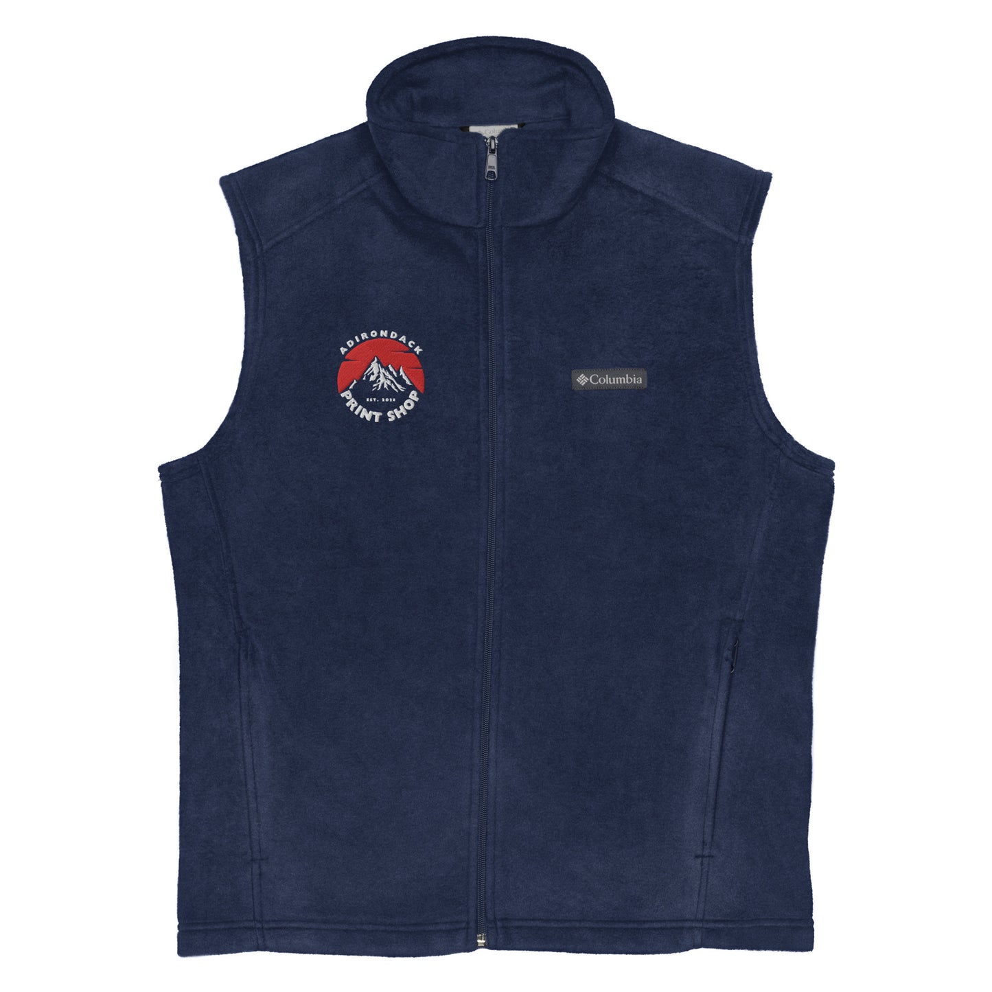 Adirondack Print Shop Men’s Columbia fleece vest