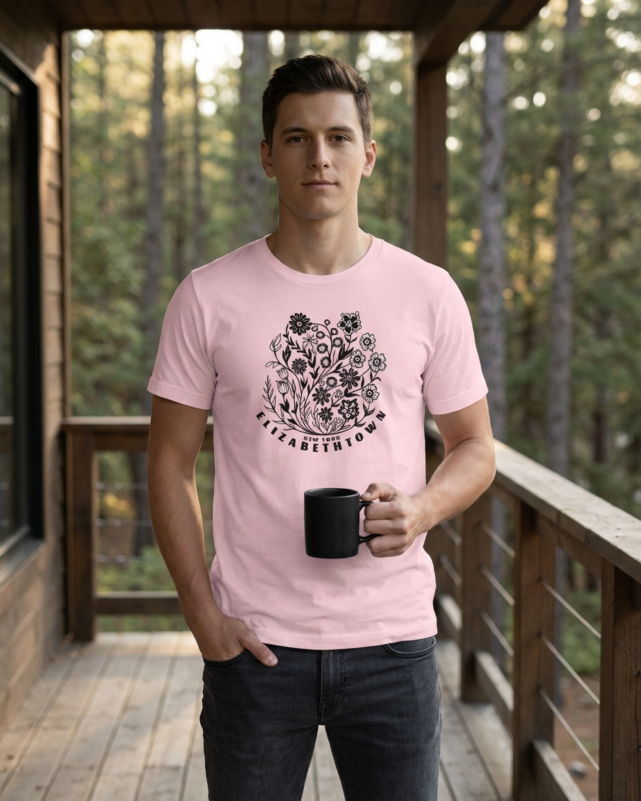 Elizabethtown Floral Unisex t-shirt