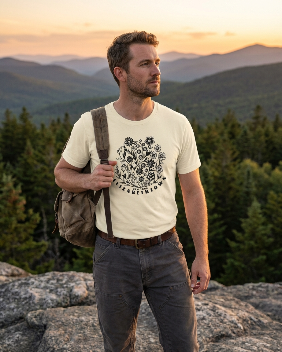 Elizabethtown Floral Unisex t-shirt