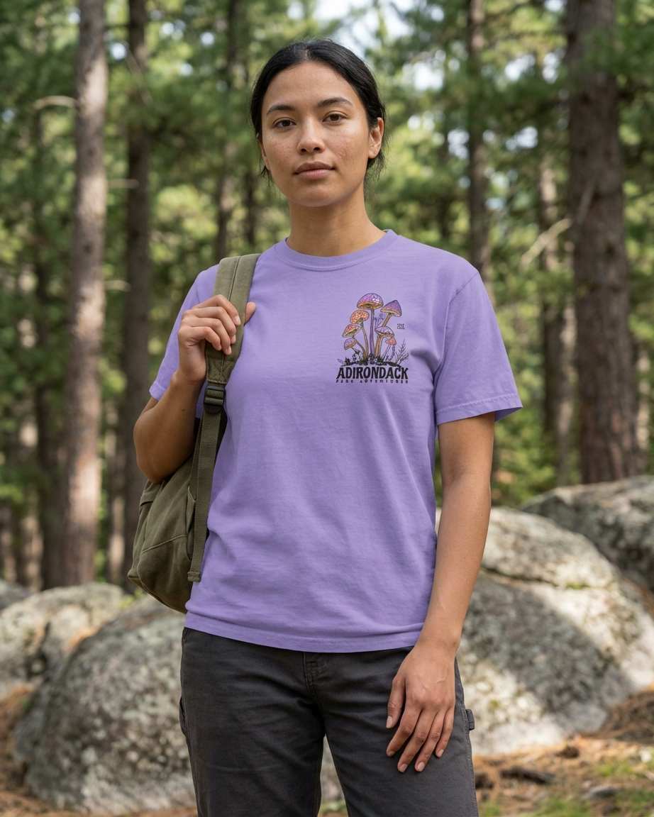 Adirondack Forager Unisex garment-dyed heavyweight t-shirt