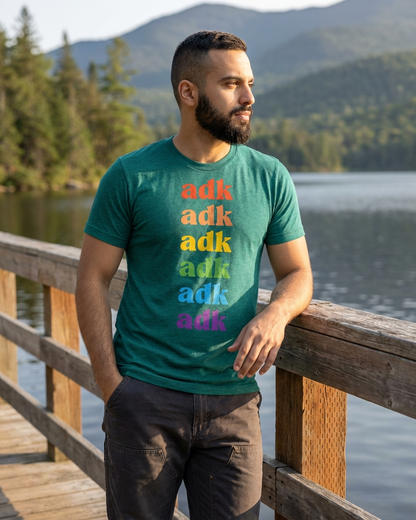 ADK Rainbow Short sleeve t-shirt