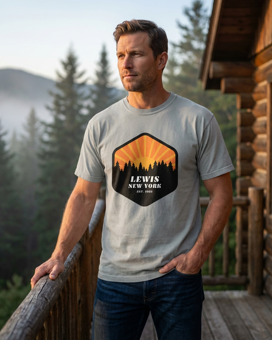 Lewis-06 Sunbeam Unisex garment-dyed heavyweight t-shirt