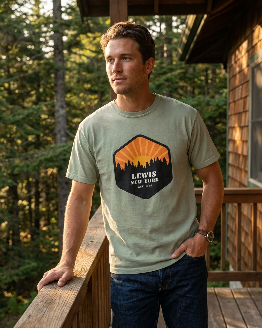 Lewis-06 Sunbeam Unisex garment-dyed heavyweight t-shirt