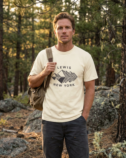 Lewis-10 Unisex garment-dyed heavyweight t-shirt