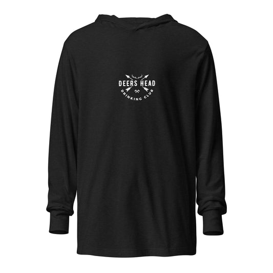 Elizabethtown-14 Deer's Head Drinking Club Hooded long-sleeve tee