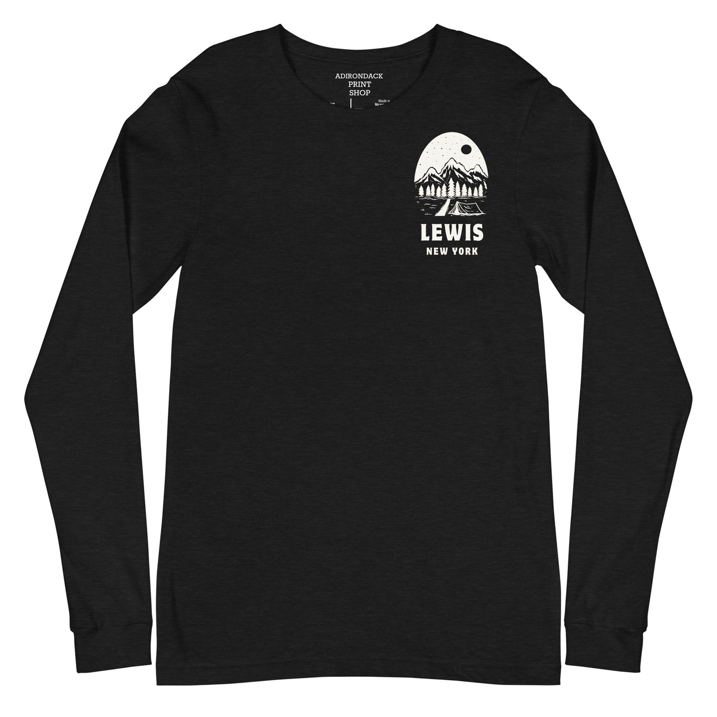 Lewis, NY Adventure Unisex Long Sleeve Tee