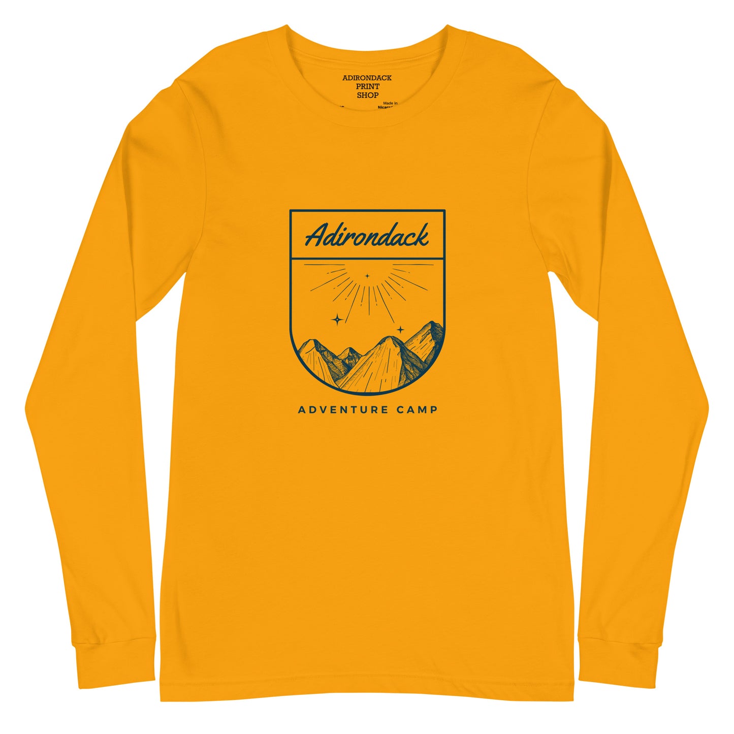 Adirondack Adventure Camp Unisex Long Sleeve Tee