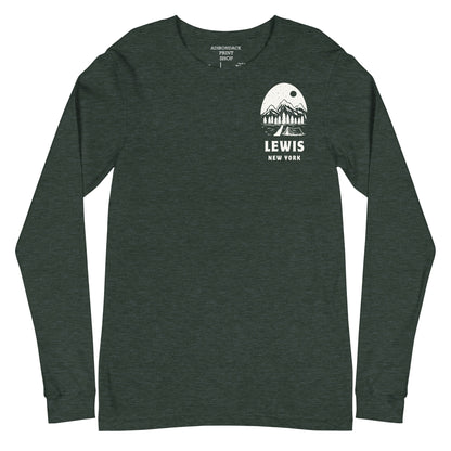 Lewis, NY Adventure Unisex Long Sleeve Tee