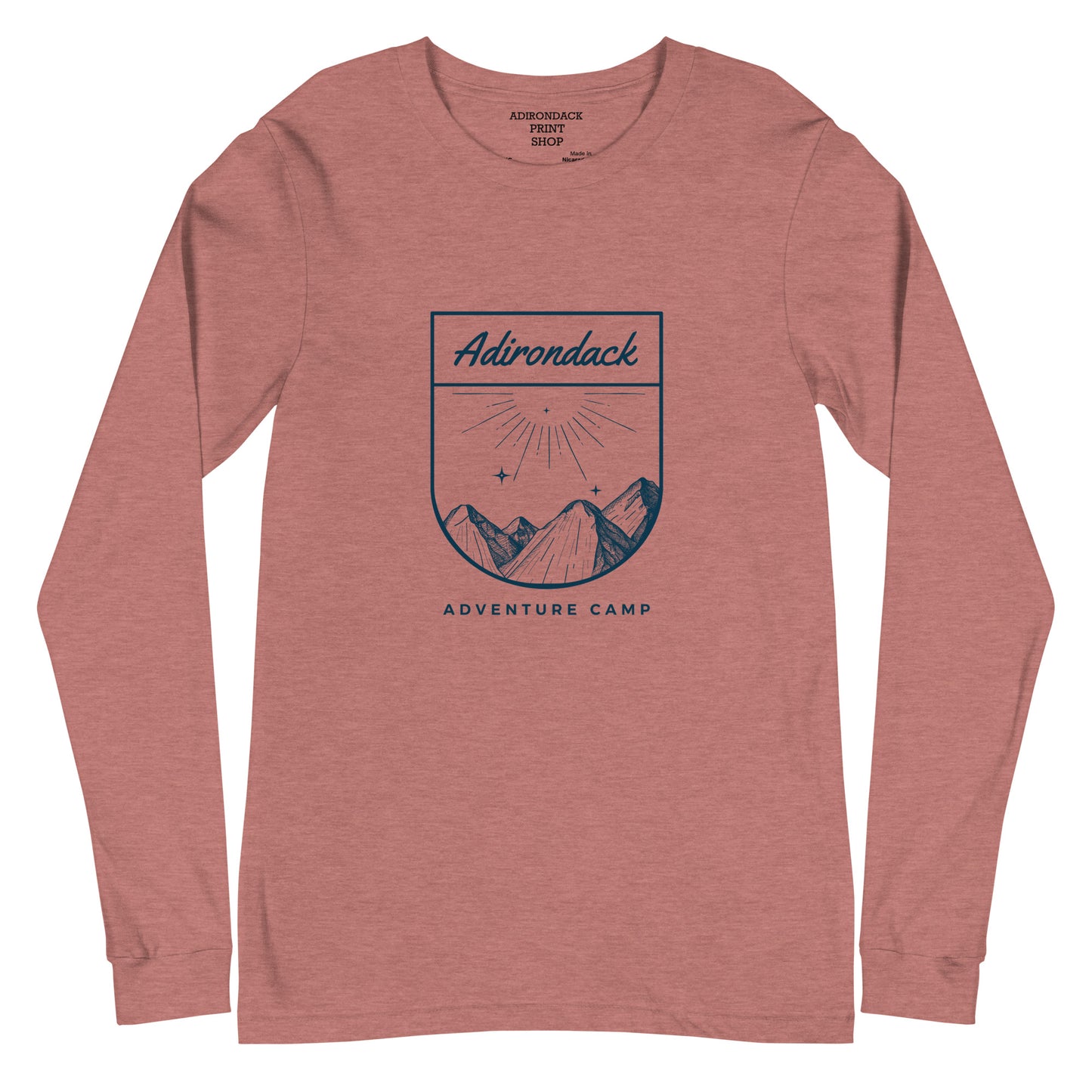 Adirondack Adventure Camp Unisex Long Sleeve Tee